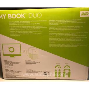 Wd my book duo 4tb 3.5' 64mb