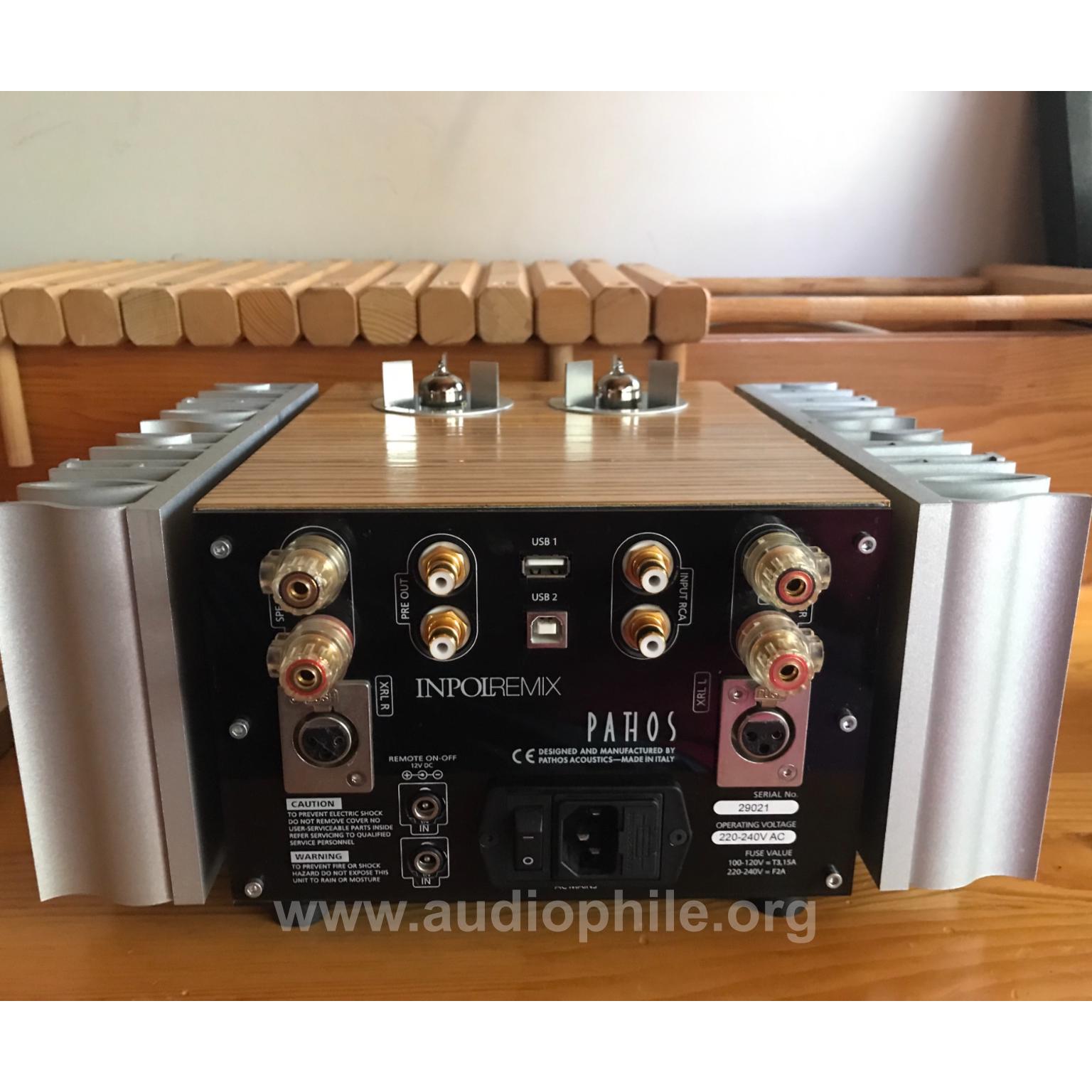 Pathos ınpol remix tube hybrid ıntegrated amplifier