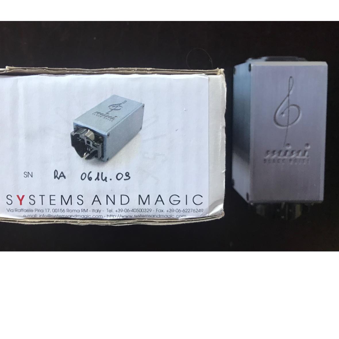  systems and magic mini black noise  audio power filter .