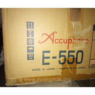 Accuphase e-550 - sıfır kondisyonda