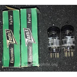  matched pair nos zaerıx_mullard ecc88 / 6dj8