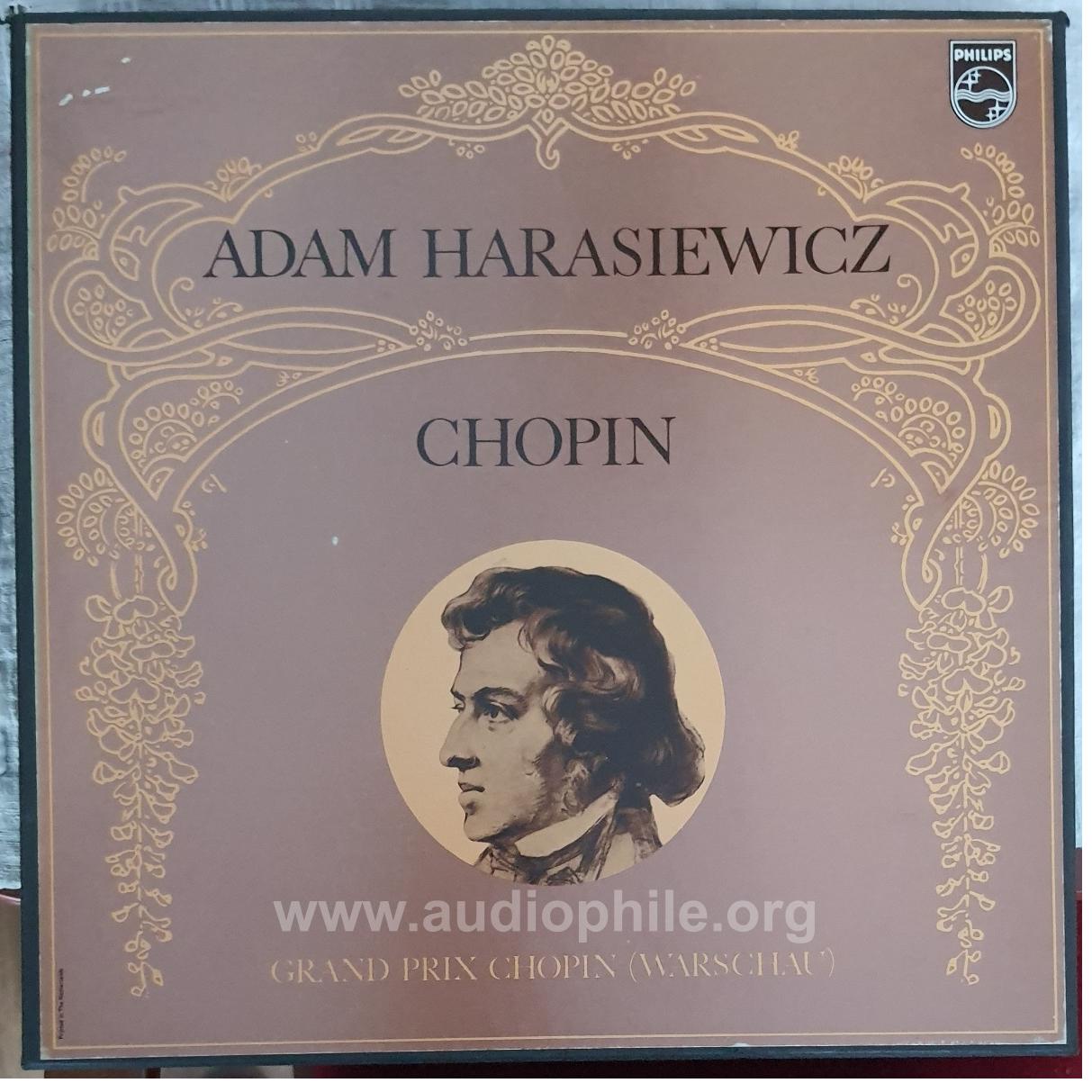Chopin - adam harasiewicz 14 lp kutulu koleksiyon seti