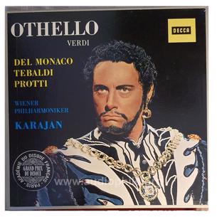 Giuseppe verdi - othello 3 lp set conductor -herbert von karajan decca