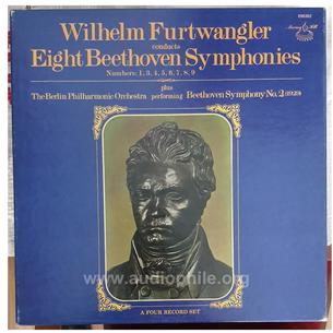 Ludwig van beethoven sekiz senfonisi 4 vinyl set 