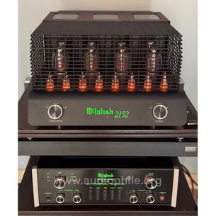 Mcıntosh 70th anniversary mc2152 tube power   c70 tube preamp