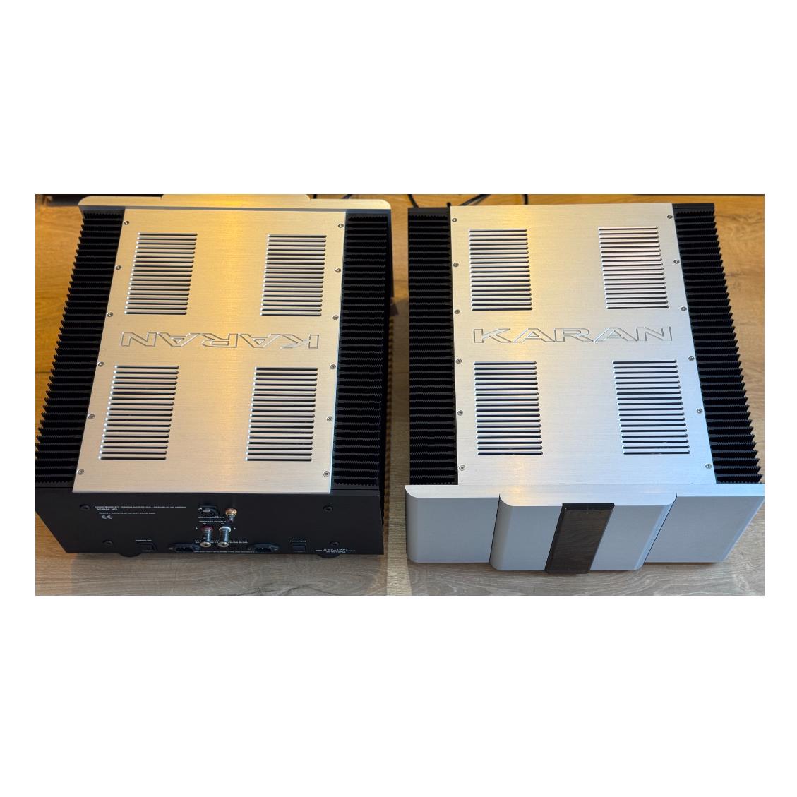 Karan acoustic kam 2000 monoblock power & kal ref mk3 preamp