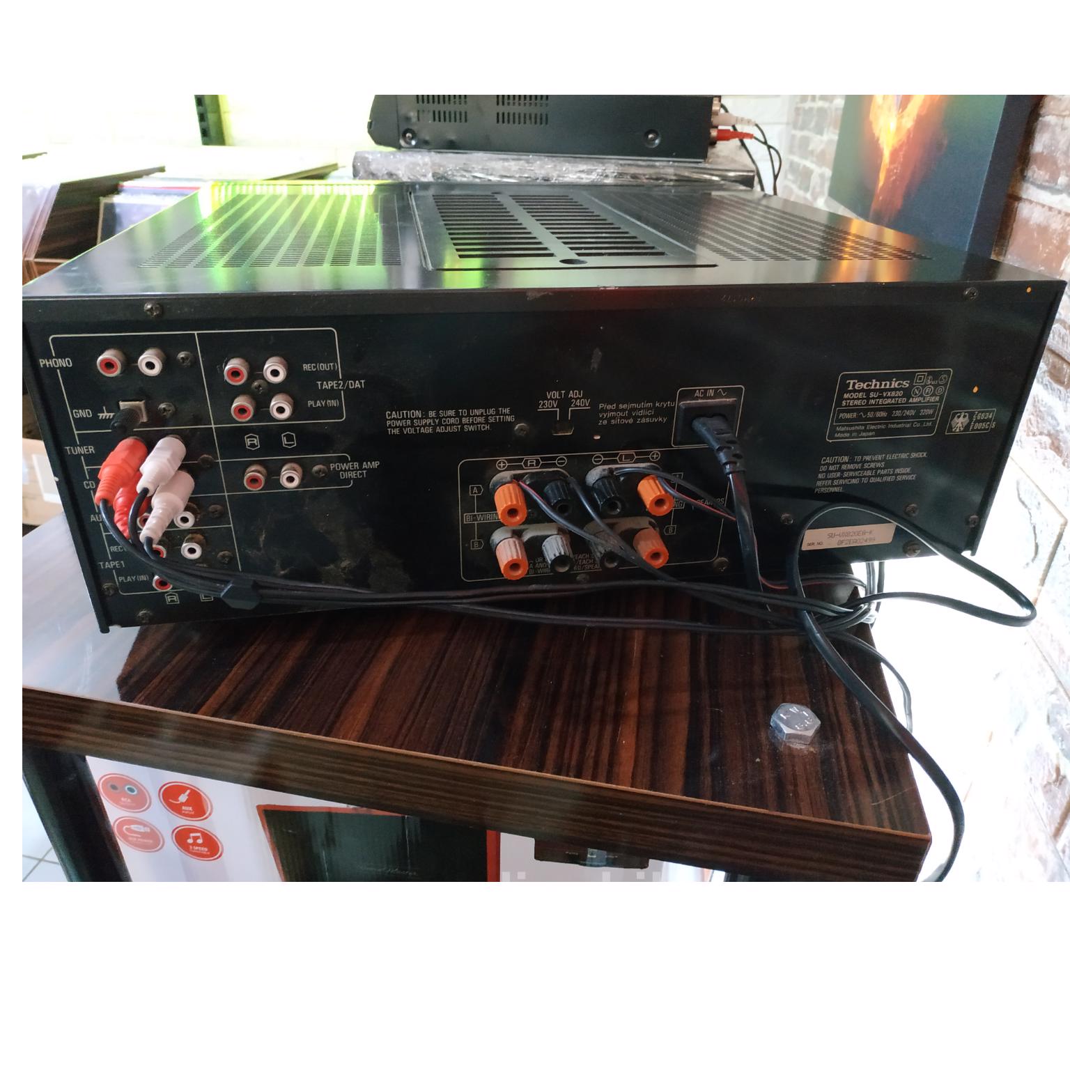 Technıcs su-vx820 stereo entegre ampli